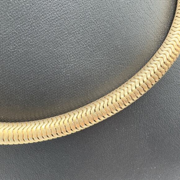 VTG Kreisler Snake Chain Choker Necklace Heavy High Quality Chunky 15.5" READ - Picture 2 of 9